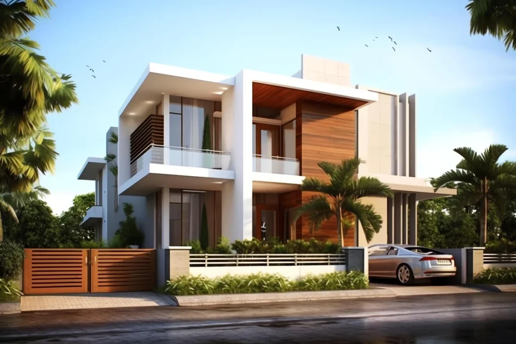 Low budget modern home design in assam